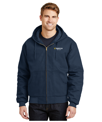 CornerStone® - Duck Cloth Hooded Work Jacket
