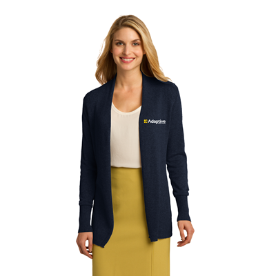 Port Authority Ladies Open Front Cardigan Sweater