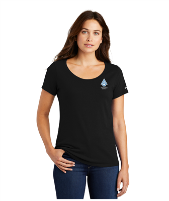 Nike Ladies Core Cotton Scoop Neck Tee