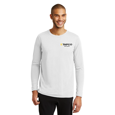 Gildan Performance® Long Sleeve T-Shirt-White-Large